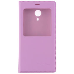 Husa Meizu Mx4 Pro Flip Cover Roz FS