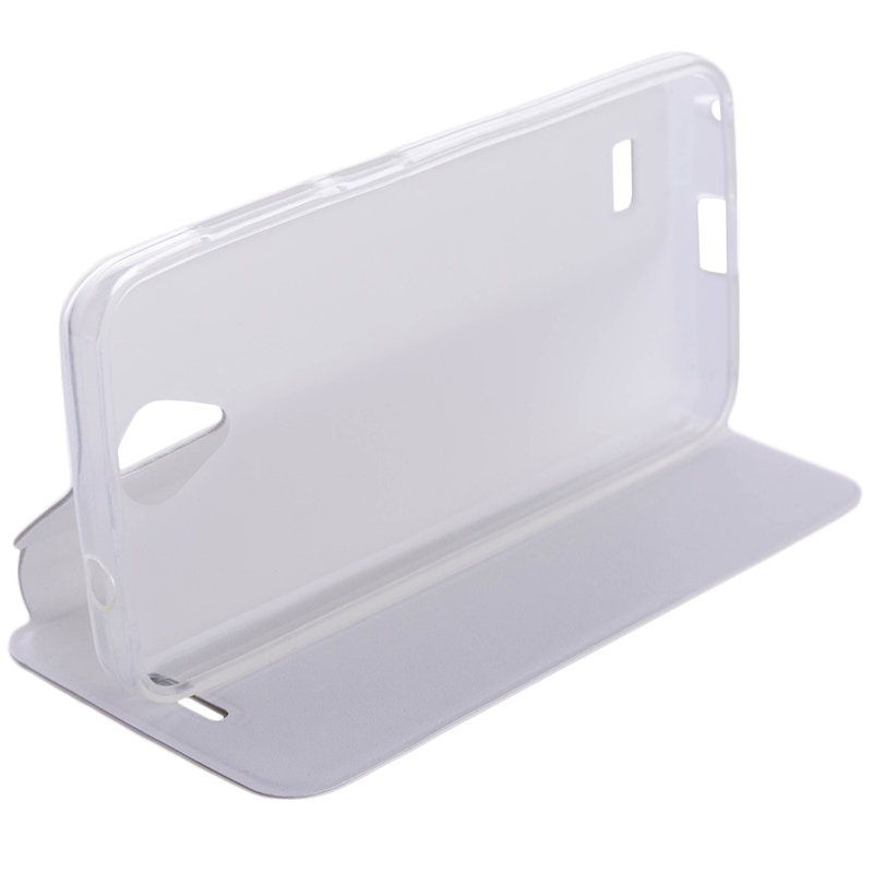 Husa Allview A5 Easy Flip Book Type Alb