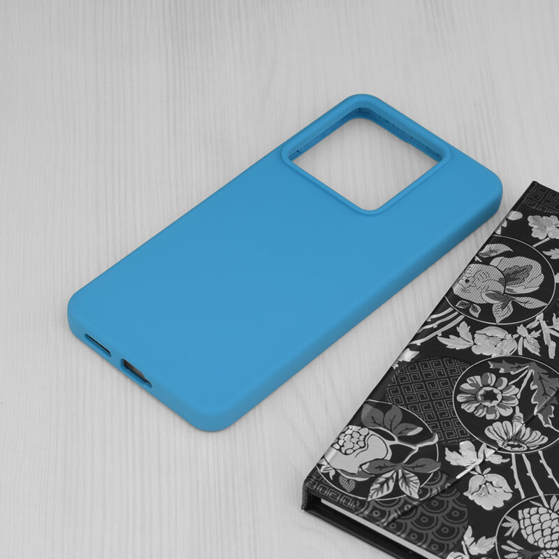 Husa Xiaomi Poco X6 Pro Techsuit Soft Edge Silicone, albastru - gresit