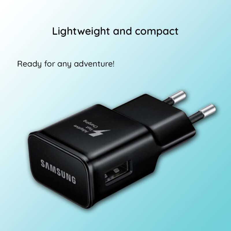 Incarcator Samsung de priza USB-A, 2A, negru, bulk,  EP-TA200EBE