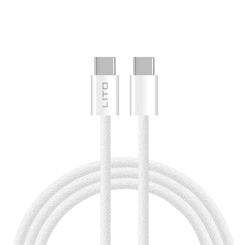 Cablu de date Fast Charging Type-C la USB-C Lito, 1m, 60W, LD04