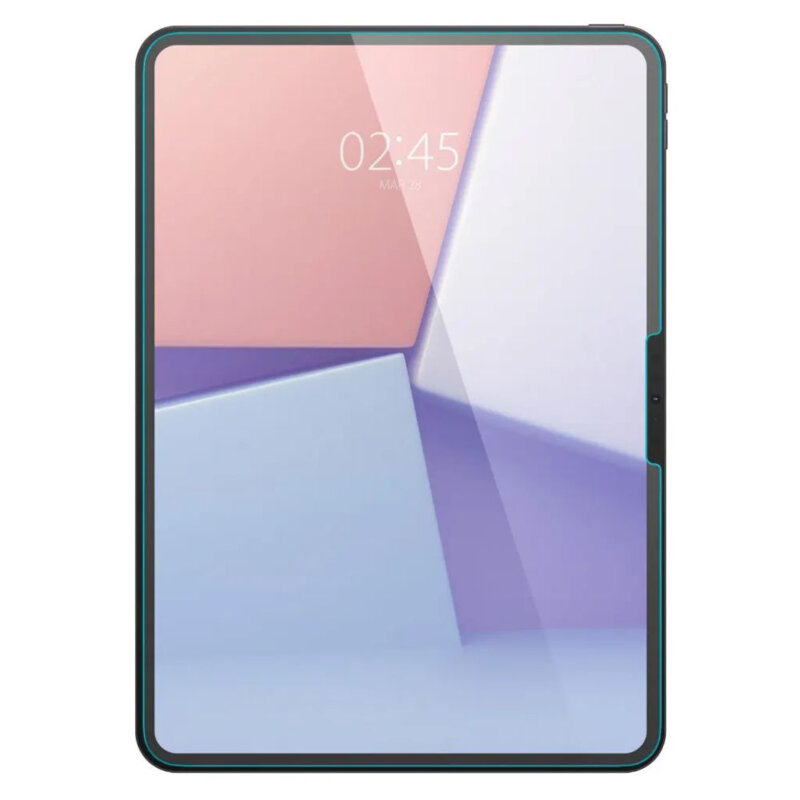 Folie sticla iPad Pro 11 (2024) Spigen Glas.tR Slim, transparenta