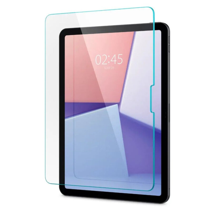 Folie sticla iPad Air 11 (2024) Spigen Glas.tR Slim, transparenta