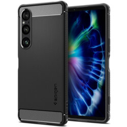 Husa Sony Xperia 1 VI Spigen Rugged Armor, negru