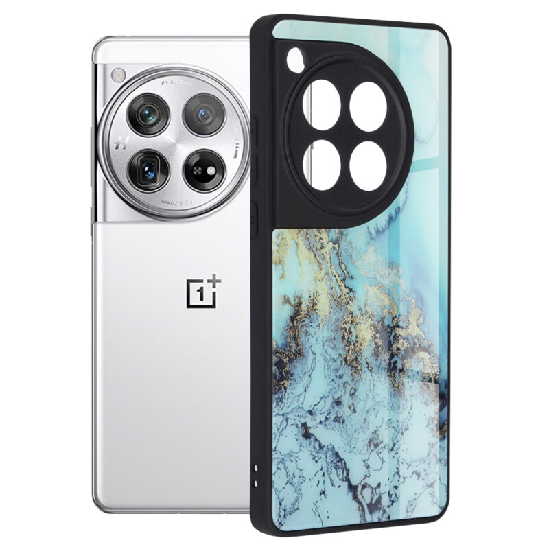 Husa OnePlus 12 Techsuit Glaze, Blue Ocean