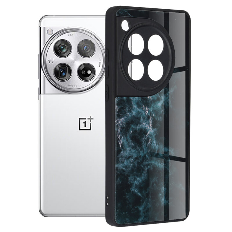Husa OnePlus 12 Techsuit Glaze, Blue Nebula