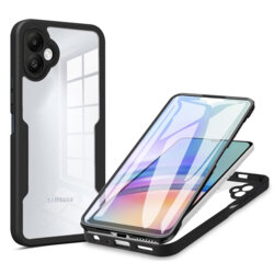 Husa 360° Samsung Galaxy A05 Techsuit ColorVerse, negru