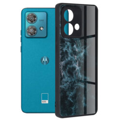 Husa Motorola Edge 40 Neo Techsuit Glaze, Blue Nebula