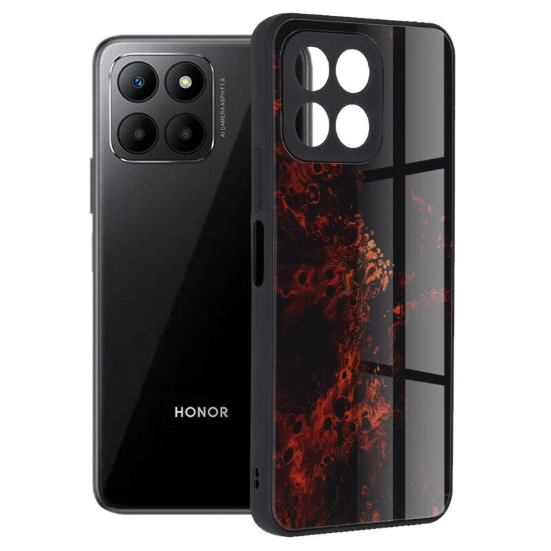 Husa Honor 70 Lite Techsuit Glaze, Red Nebula