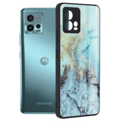 Husa Motorola Moto G72 Techsuit Glaze, Blue Ocean