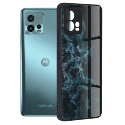 Husa Motorola Moto G72 Techsuit Glaze, Blue Nebula
