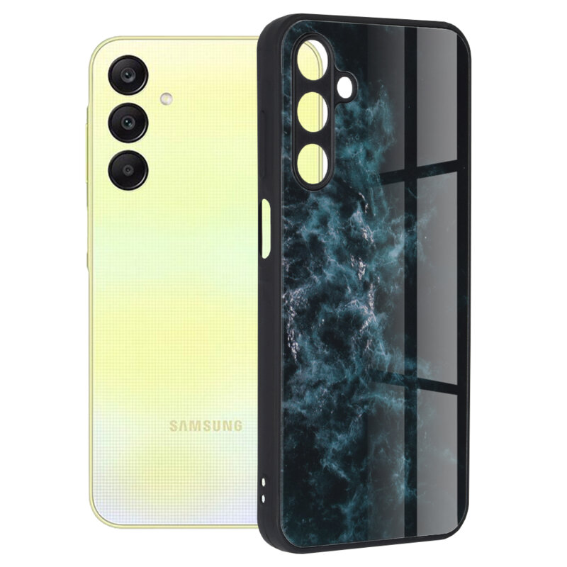 Husa Samsung Galaxy A25 5G Techsuit Glaze, Blue Nebula