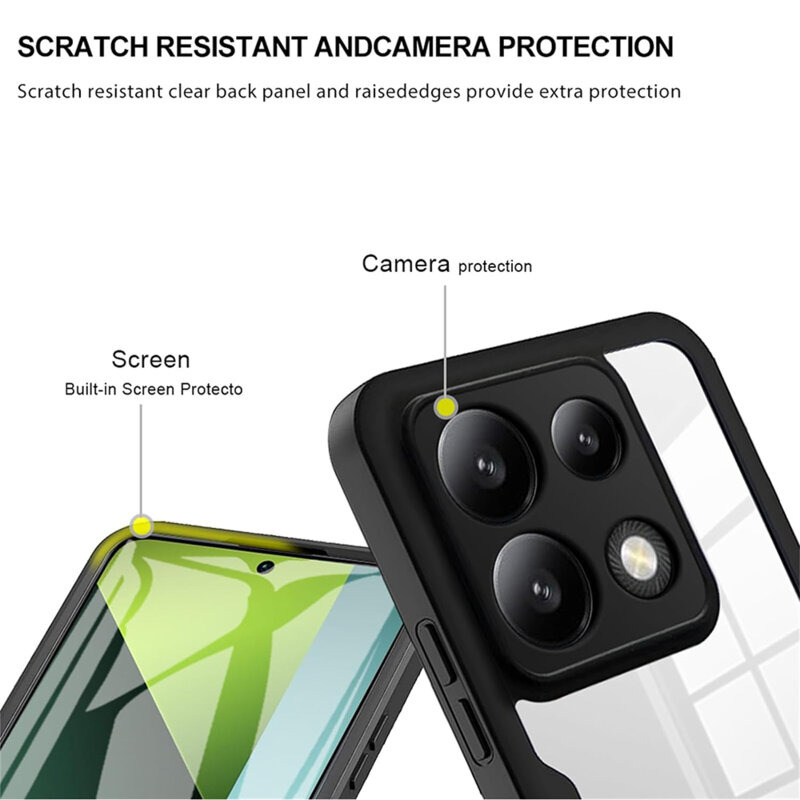 Husa 360° Xiaomi Redmi Note 13 5G Techsuit ColorVerse, mov