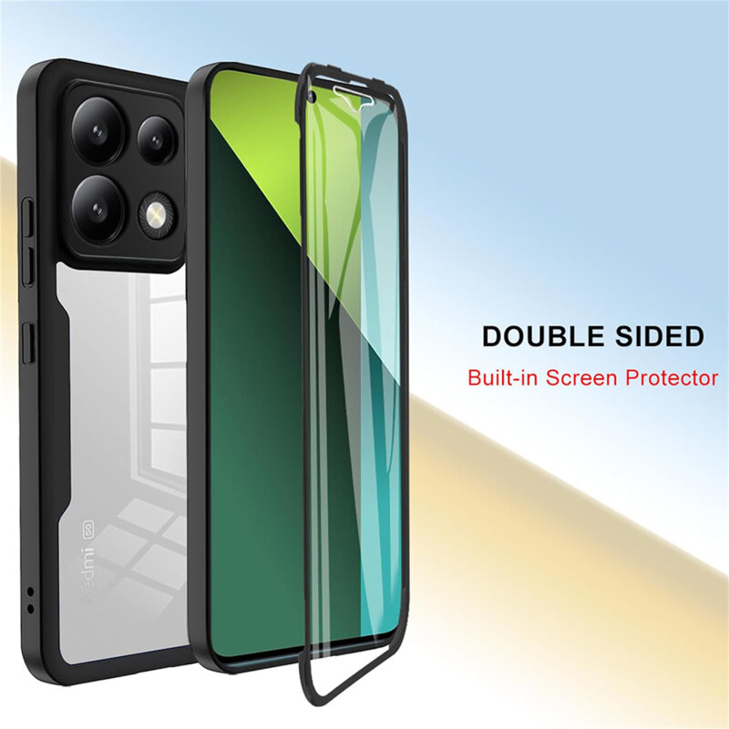 Husa 360° Xiaomi Redmi Note 13 5G Techsuit ColorVerse, mov