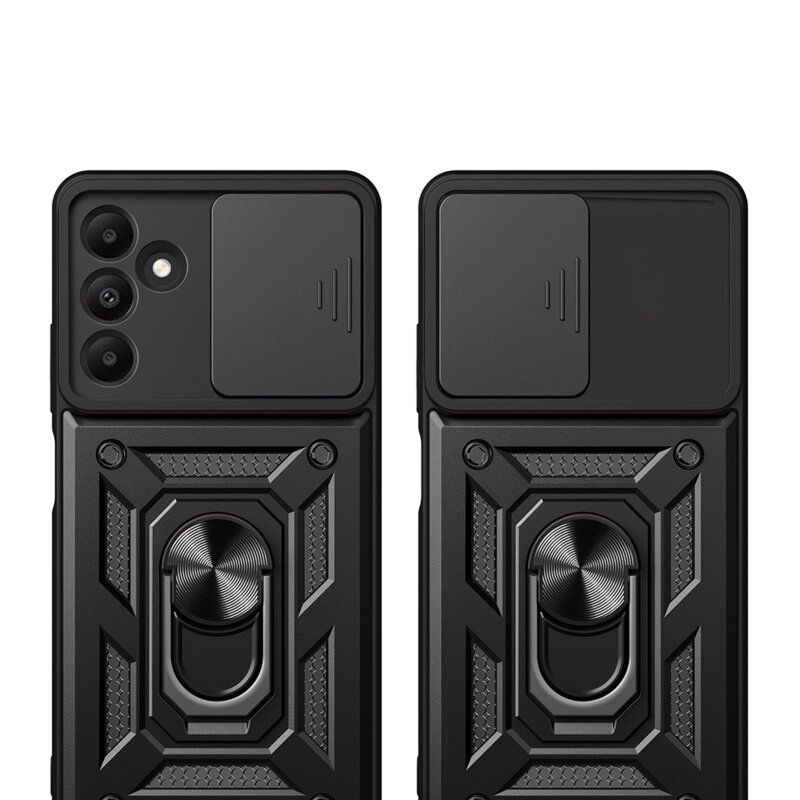Husa Samsung Galaxy M15 protectie camera Techsuit CamShield Series, albastru