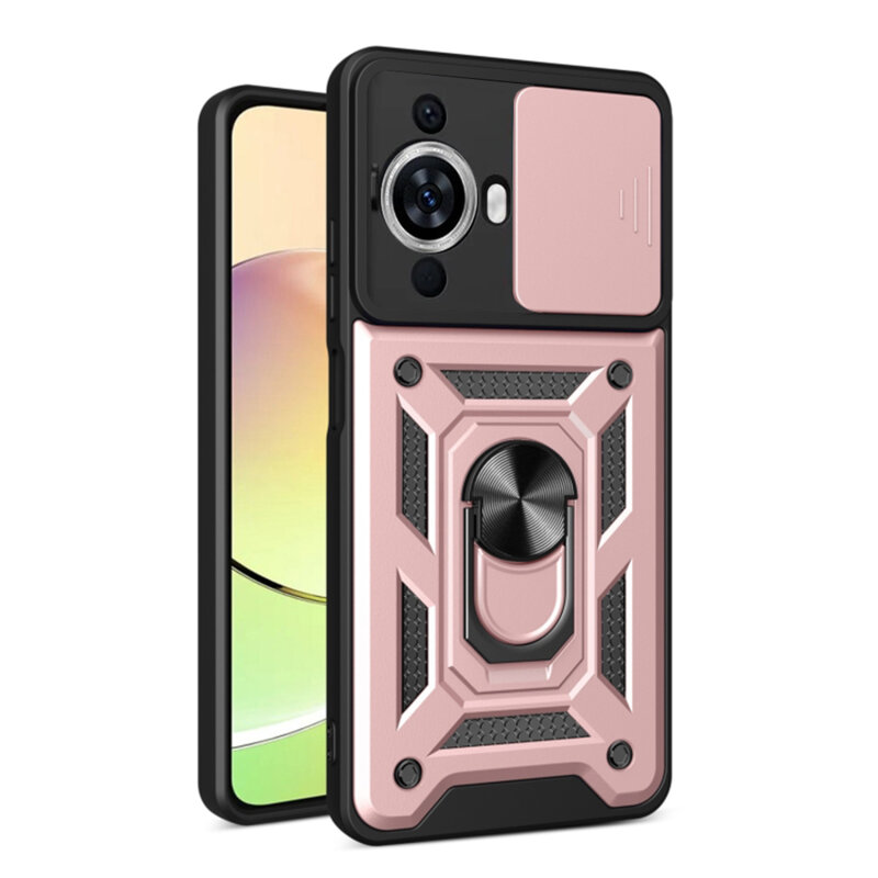 Husa Huawei nova 11 protectie camera Techsuit CamShield Series, roz