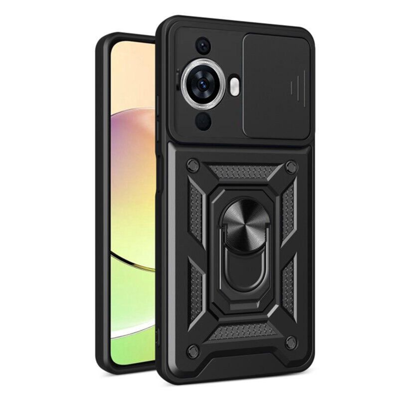 Husa Huawei nova 11 protectie camera Techsuit CamShield Series, negru