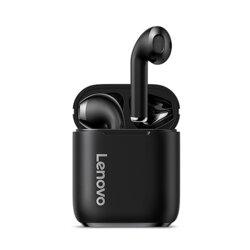Casti Bluetooth wireless Active Noise Cancelling Lenovo LP2, negru