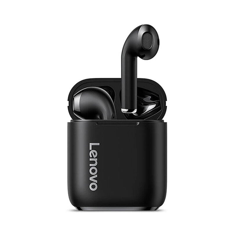 Casti Bluetooth wireless Active Noise Cancelling Lenovo LP2, negru