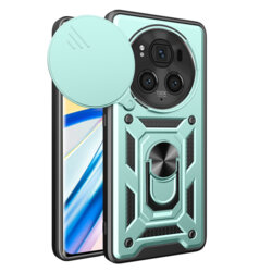 Husa Honor Magic6 Pro protectie camera Techsuit CamShield Series, verde