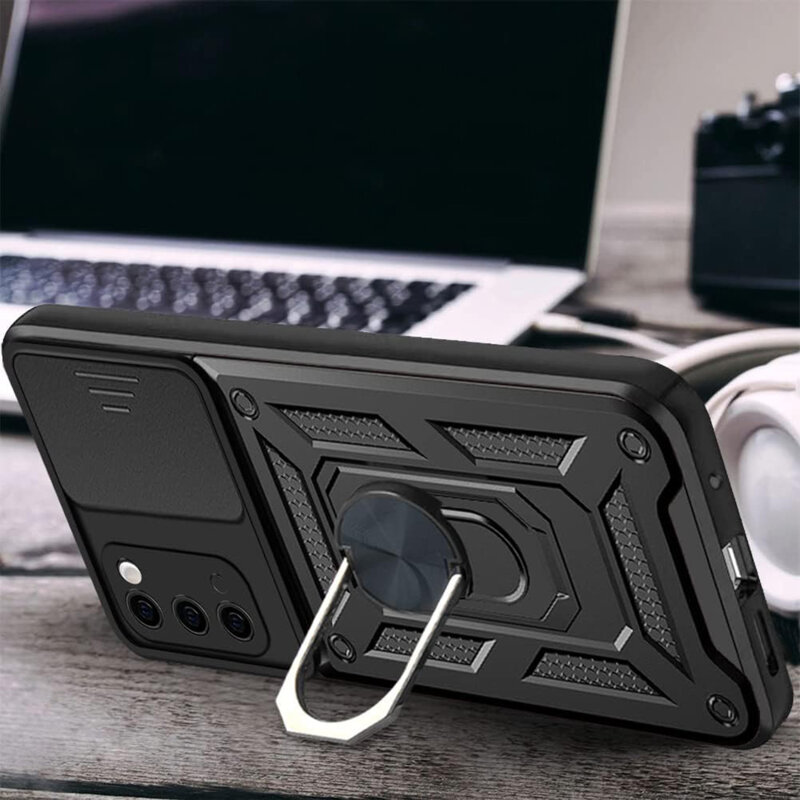 Husa Samsung Galaxy S20 5G protectie camera Techsuit CamShield Series, roz