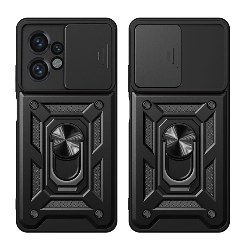 Husa Motorola Moto G24 Power protectie camera Techsuit CamShield Series, negru