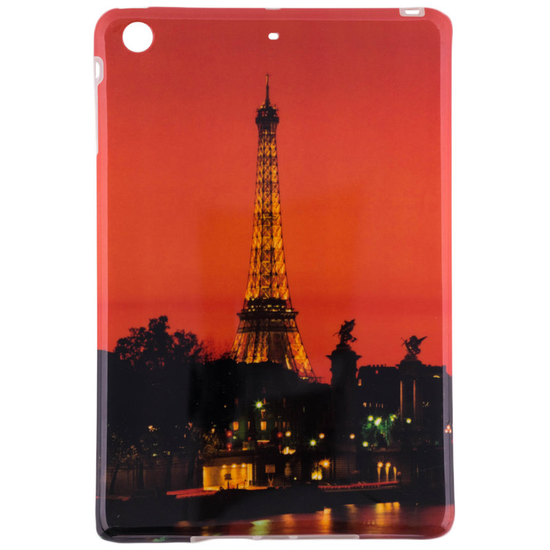 Husa Apple iPad Mini 1 / 2 Silicon Gel TPU Night In Paris