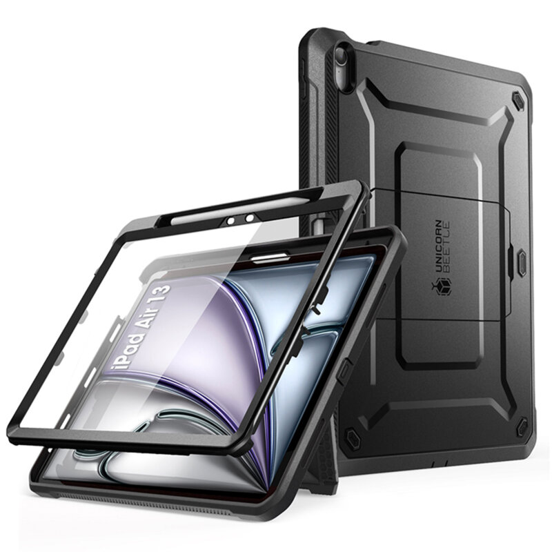 Husa iPad Air 13 (2024) Supcase Unicorn Beetle Pro, negru