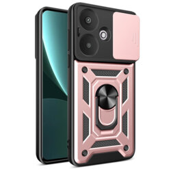 Husa Xiaomi Redmi 13C 5G protectie camera Techsuit CamShield Series, roz