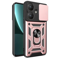 Husa Xiaomi Poco M6 protectie camera Techsuit CamShield Series, roz