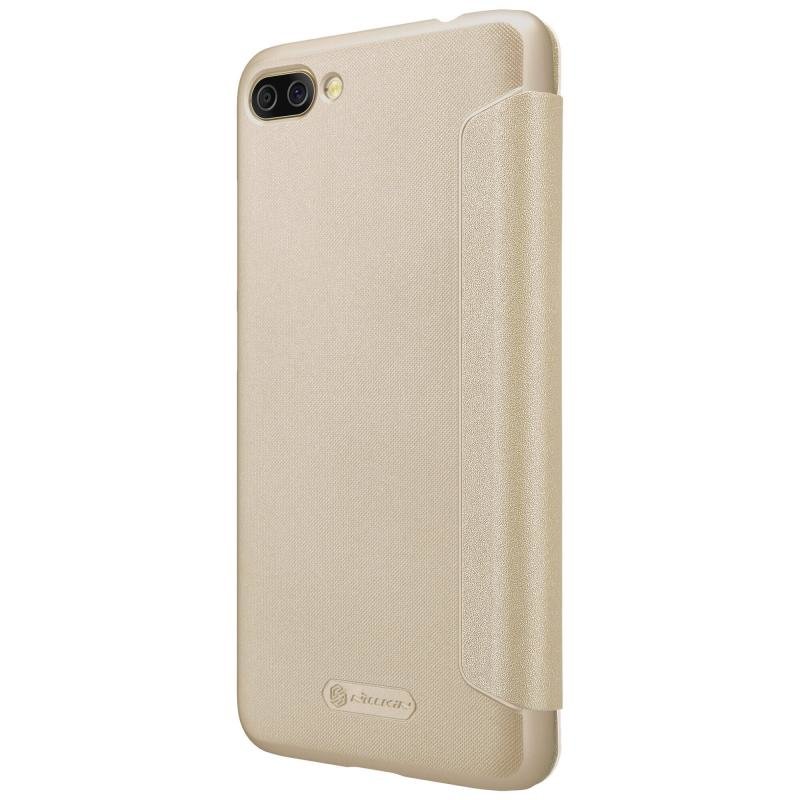 Husa Asus Zenfone 4 Max Pro ZC554KL Nillkin Sparkle S-View Flip Auriu