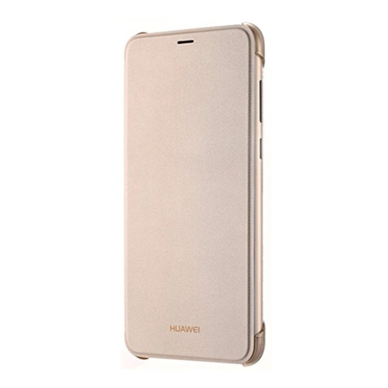 Husa Originala Huawei P Smart Flip Cover Auriu
