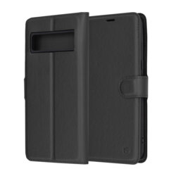 Husa Google Pixel 8 Pro Techsuit Leather Folio, negru