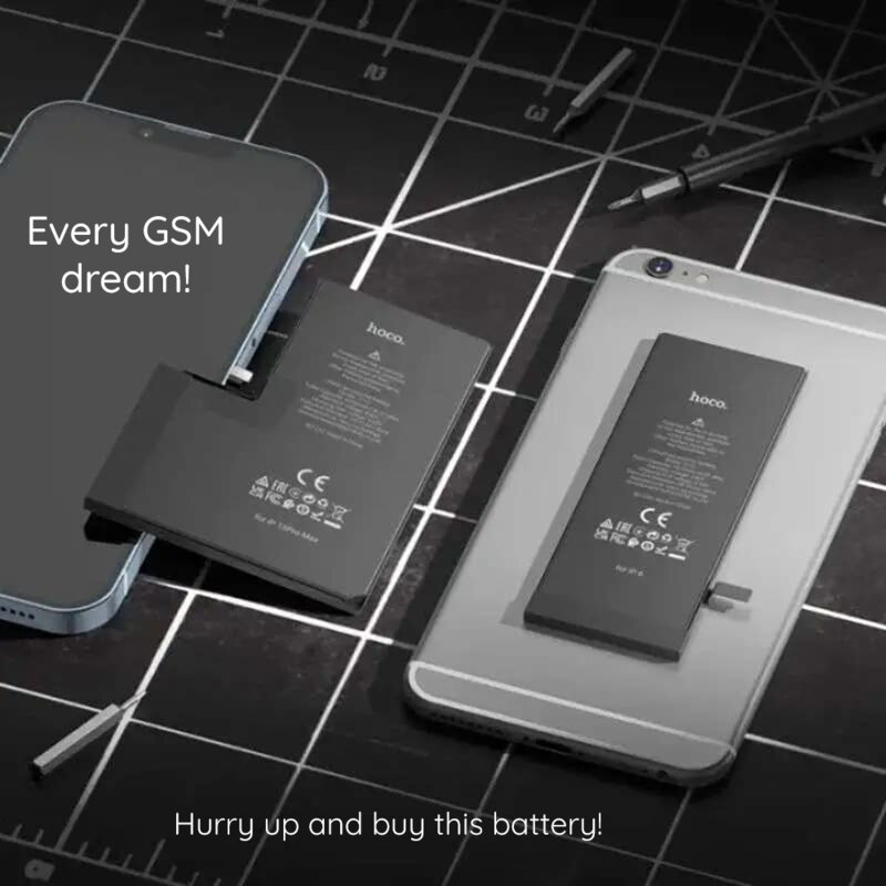 Baterie acumulator iPhone 5s Hoco J112, 1560mAh, negru