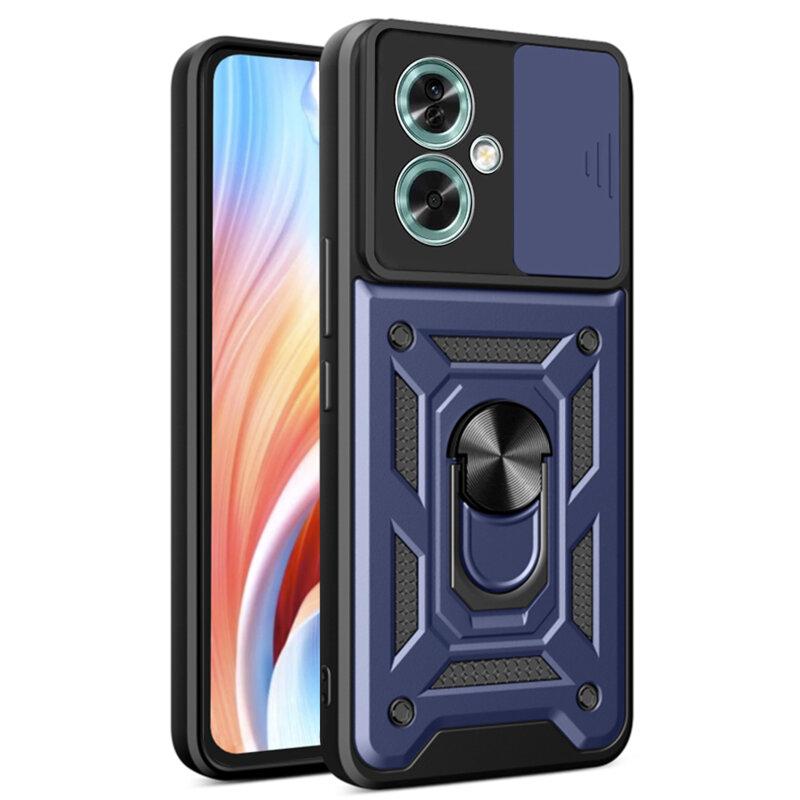 Husa OnePlus Nord N30 SE protectie camera Techsuit CamShield Series, albastru