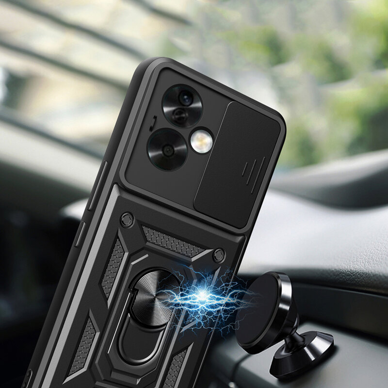 Husa OnePlus Nord N30 SE protectie camera Techsuit CamShield Series, verde