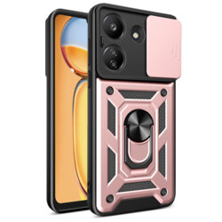 Husa Xiaomi Poco C65 protectie camera Techsuit CamShield Series, roz