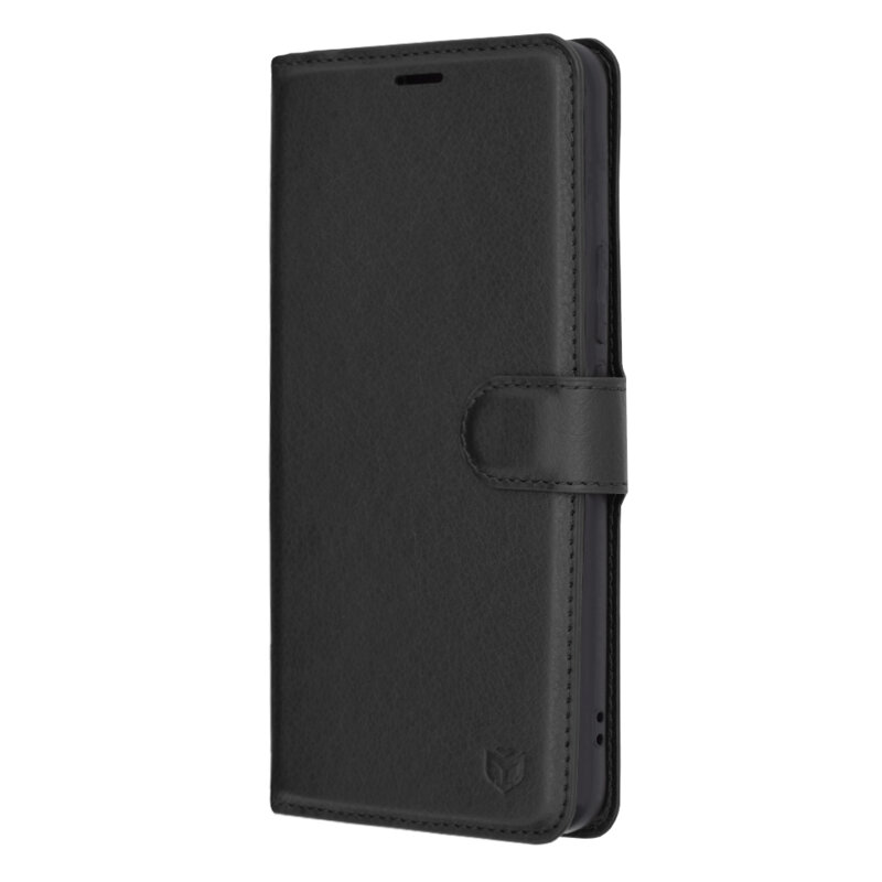 Husa Honor Magic5 Pro Techsuit Leather Folio, negru