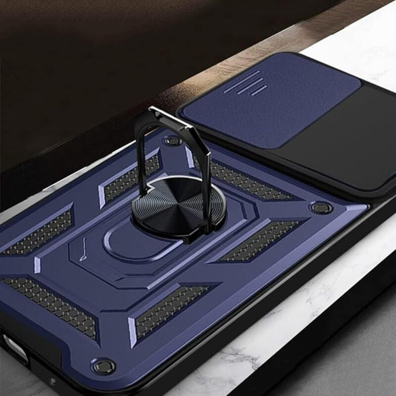Husa Xiaomi Poco X6 protectie camera Techsuit CamShield Series, roz
