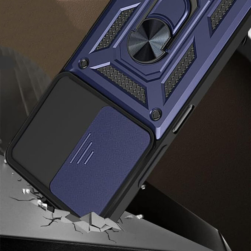 Husa Xiaomi Poco X6 protectie camera Techsuit CamShield Series, roz