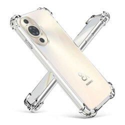 Husa Huawei nova 12s Techsuit Shockproof Clear Silicone, transparenta