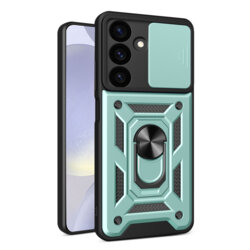 Husa Samsung Galaxy S24 Plus protectie camera Techsuit CamShield Series, verde