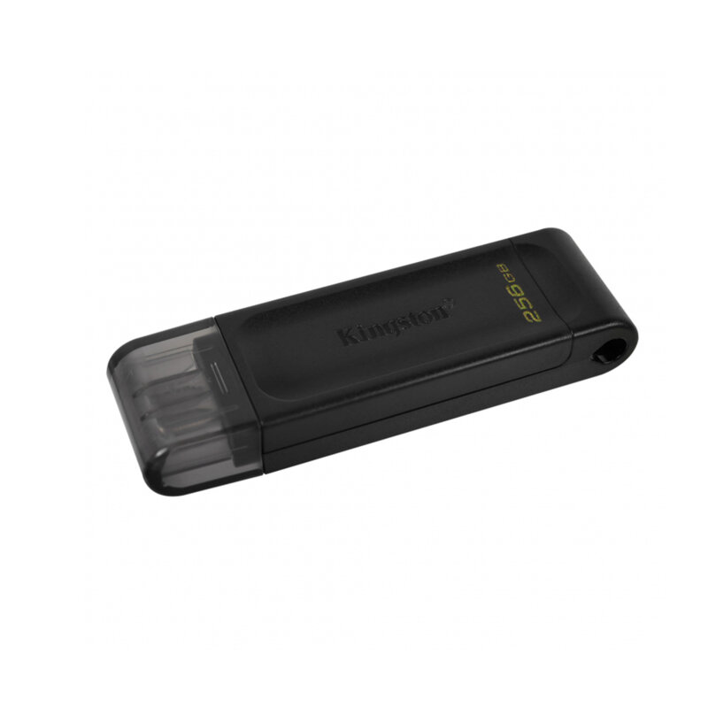 Memorie externa 256GB, Type C Kingston DT70, negru, DT70/256GB