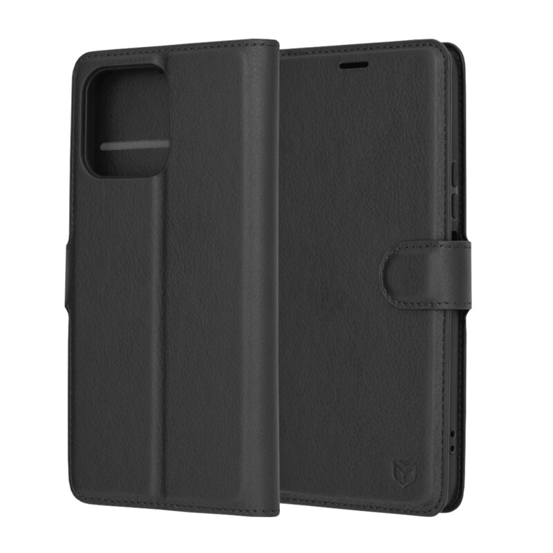 Husa Honor X6 Techsuit Leather Folio, negru