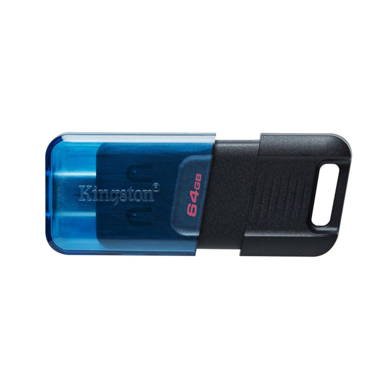 Memorie externa 64GB, Type C Kingston DT80M, bleu, DT80M/64GB