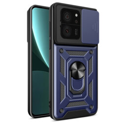 Husa Xiaomi 13T protectie camera Techsuit CamShield Series, albastru