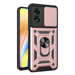 Husa Oppo A18 protectie camera Techsuit CamShield Series, roz