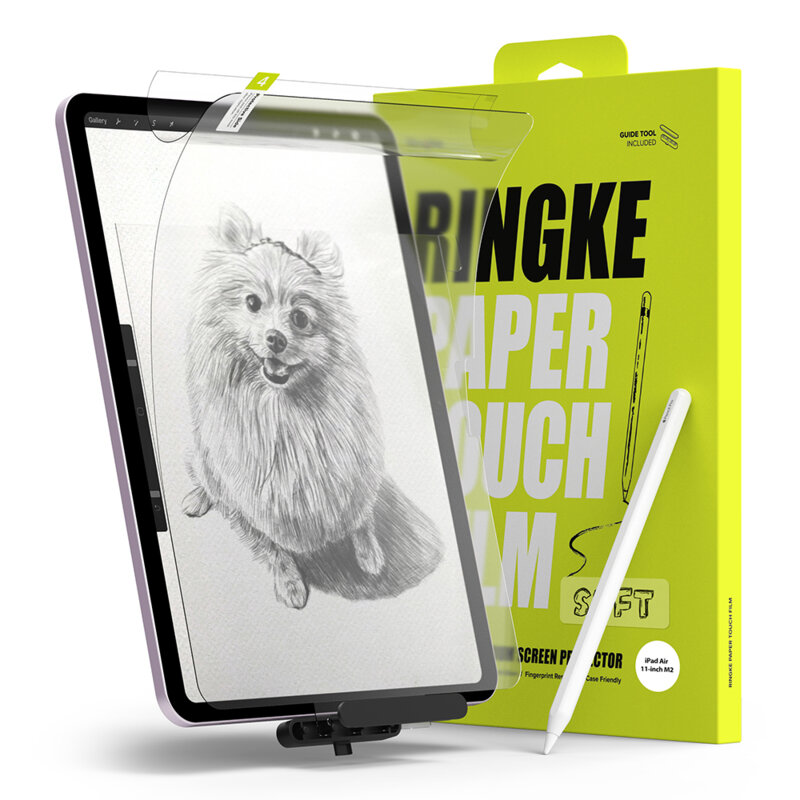 Folie iPad Air 11 (2024) Ringke Paper Touch Film Soft, mata