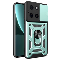 Husa Xiaomi 14 protectie camera Techsuit CamShield Series, verde