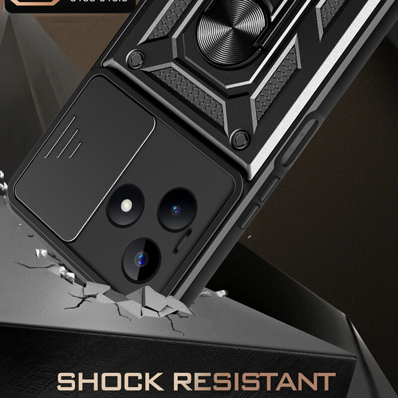 Husa Xiaomi 14 protectie camera Techsuit CamShield Series, verde